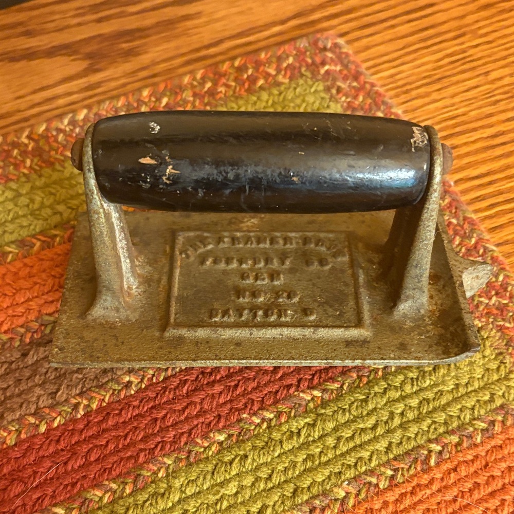 Vintage The Kramer Bros Foundry Co GEM No 20 Dayton Ohio Masons Concrete Trowel